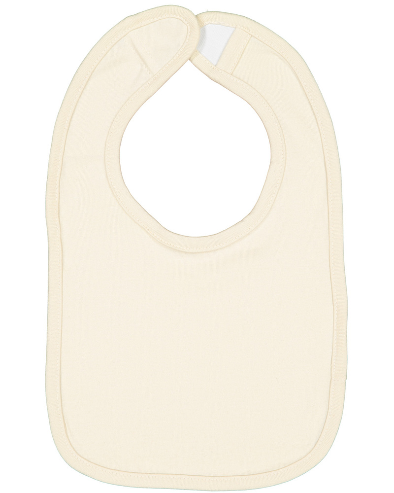 Rabbit Skins RS1005 Infant Premium Jersey Bib Front Fullsize"