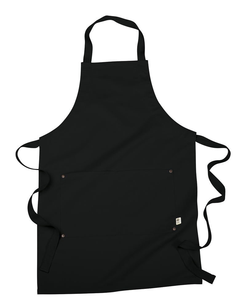 econscious ec6015 organic cotton recycled polyester eco apron Front Fullsize