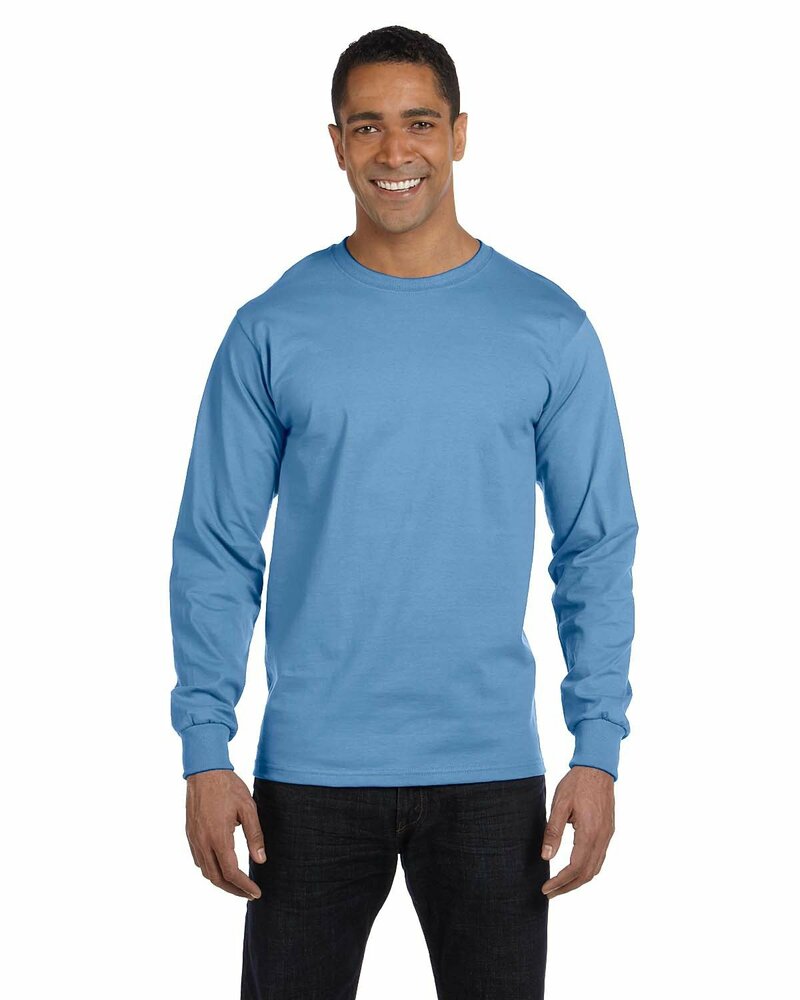 Gildan G840 Adult 50/50 Long-Sleeve T-Shirt Front Fullsize"