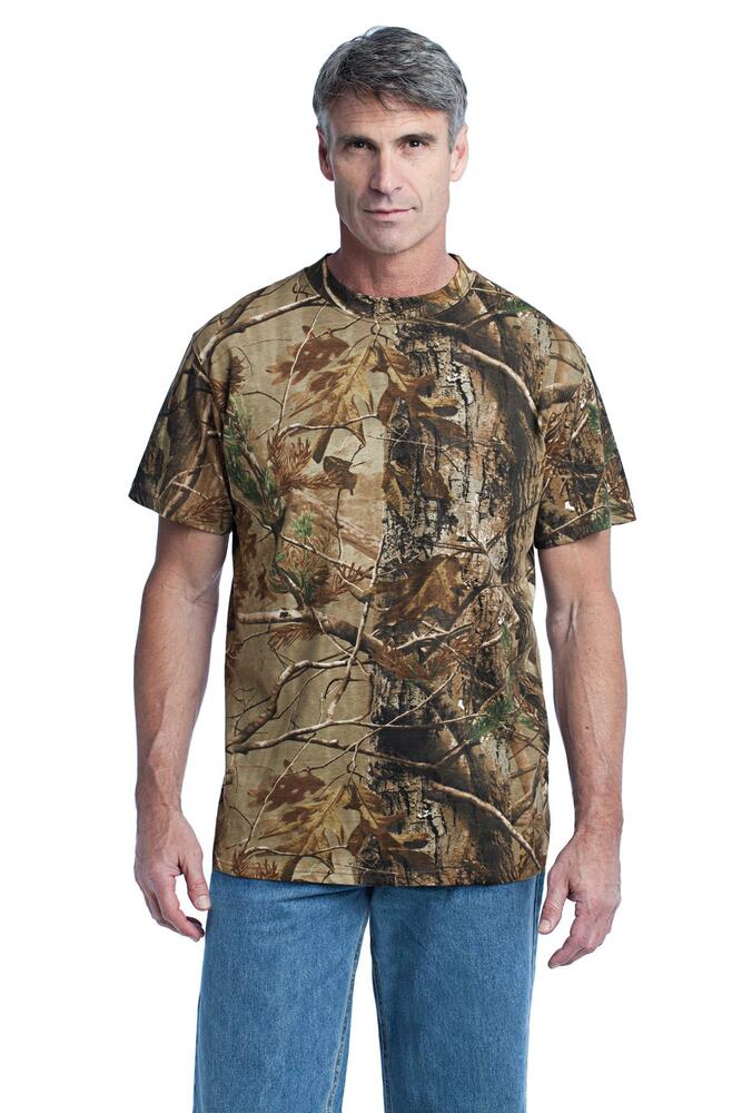 Russell Outdoors - Realtree Explorer 100% Cotton T-Shirt - NP0021R - Realtree Max 5, 3XL