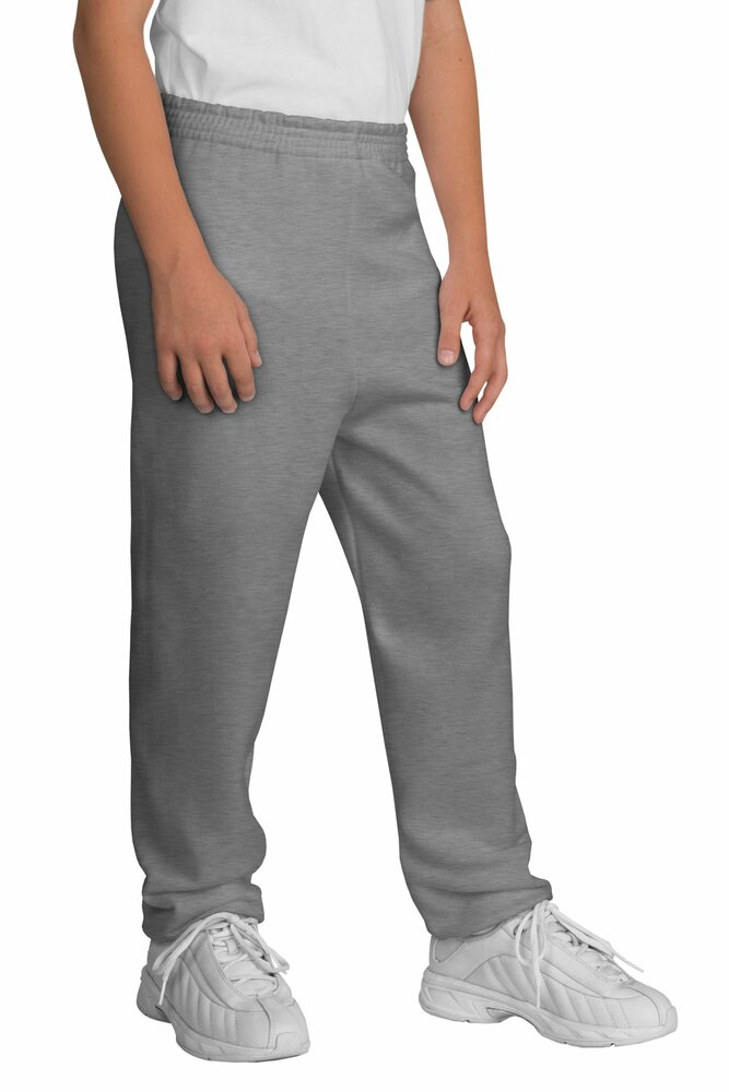 port & company pc90yp youth core fleece sweatpant Front Fullsize