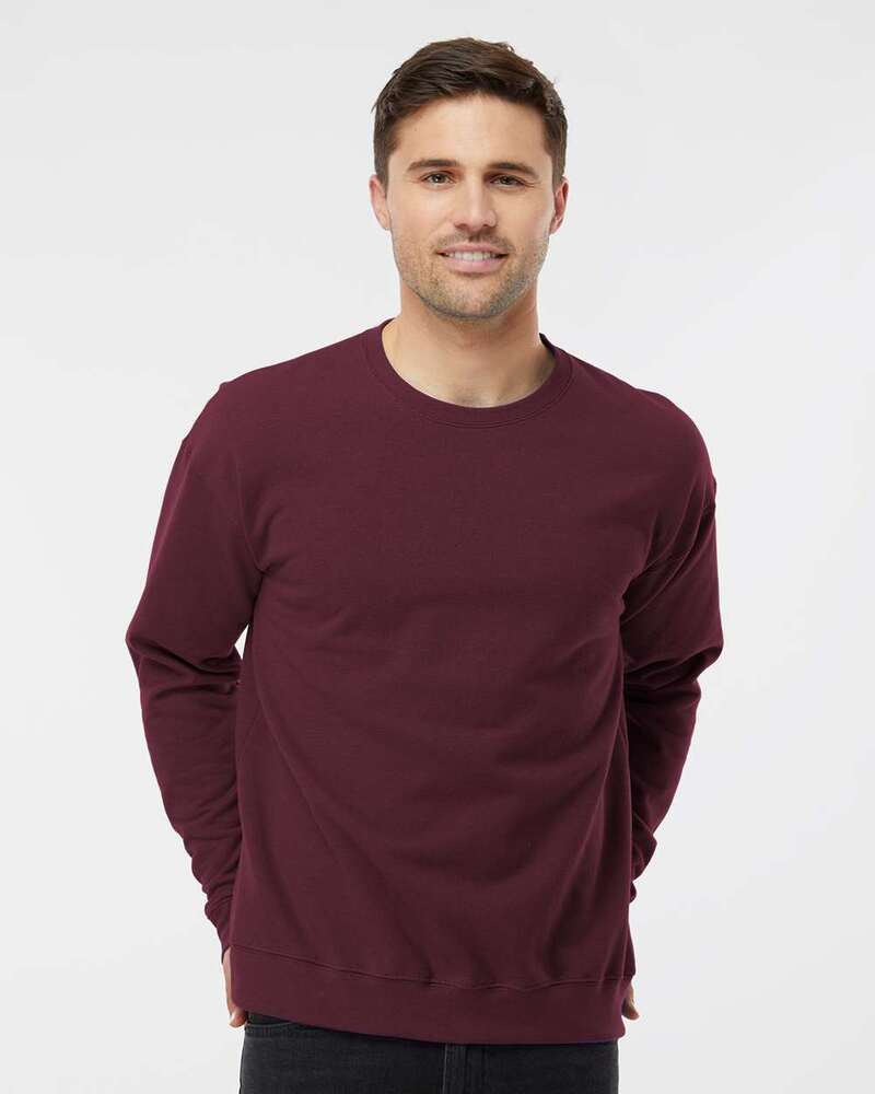 Tultex T340 Fleece Crewneck Sweatshirt Front Fullsize"