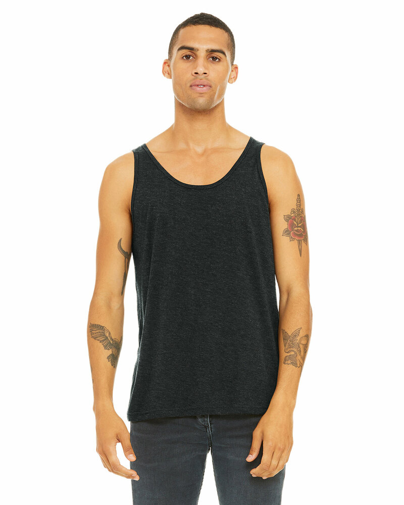 Bella + Canvas 3480 Unisex Jersey Tank Front Fullsize"