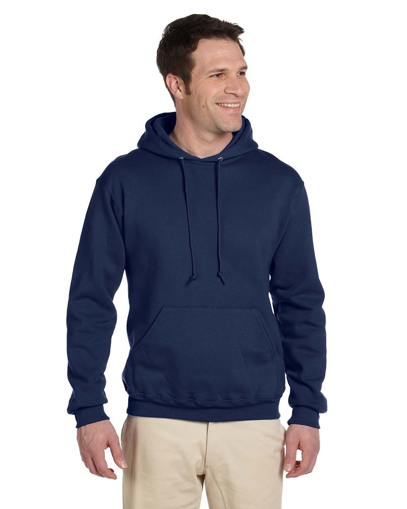 jerzees 4997 super sweats ® nublend ® - pullover hooded sweatshirt Front Fullsize