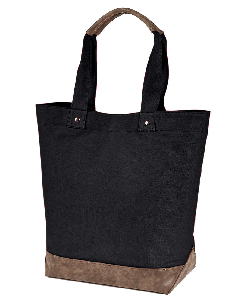 authentic pigment ap1921 canvas resort tote Front Fullsize