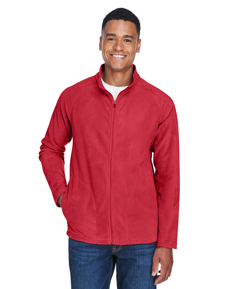 Team 365 TT90 Men's Campus Microfleece Jacket Front Fullsize"