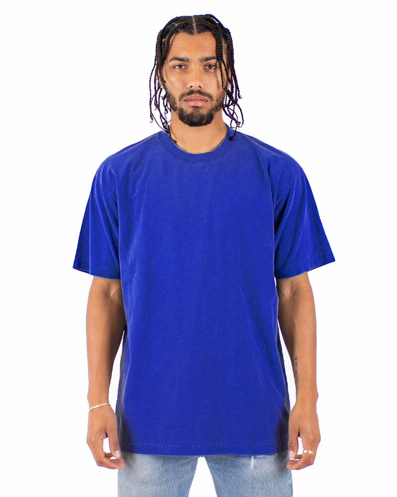 Shaka Wear SHGD Garment-Dyed Crewneck T-Shirt Front Fullsize"