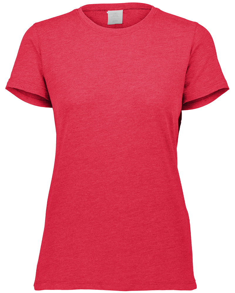 Augusta Sportswear 3067 Ladies Tri-Blend Tee Front Fullsize"