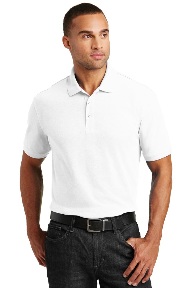 Port Authority K100 Core Classic Pique Polo Front Fullsize"