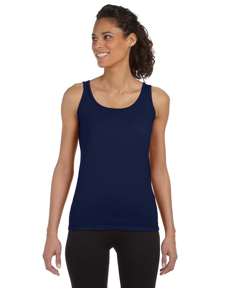Gildan G642L Softstyle® Women’s Tank Top Front Fullsize"
