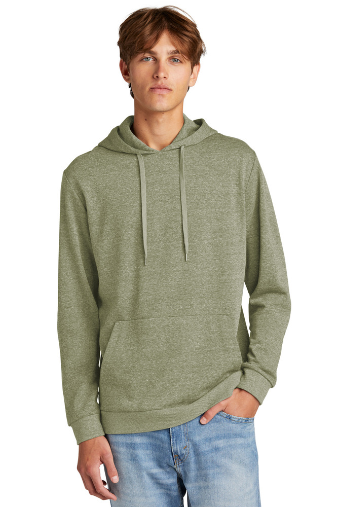 District DT1300 Perfect Tri ® Fleece Pullover Hoodie Front Fullsize"