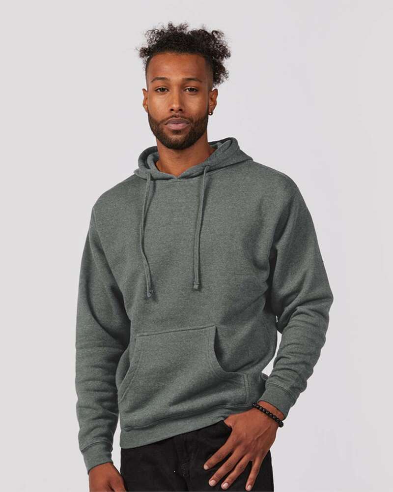 tultex t580 unisex premium fleece hooded sweatshirt Front Fullsize