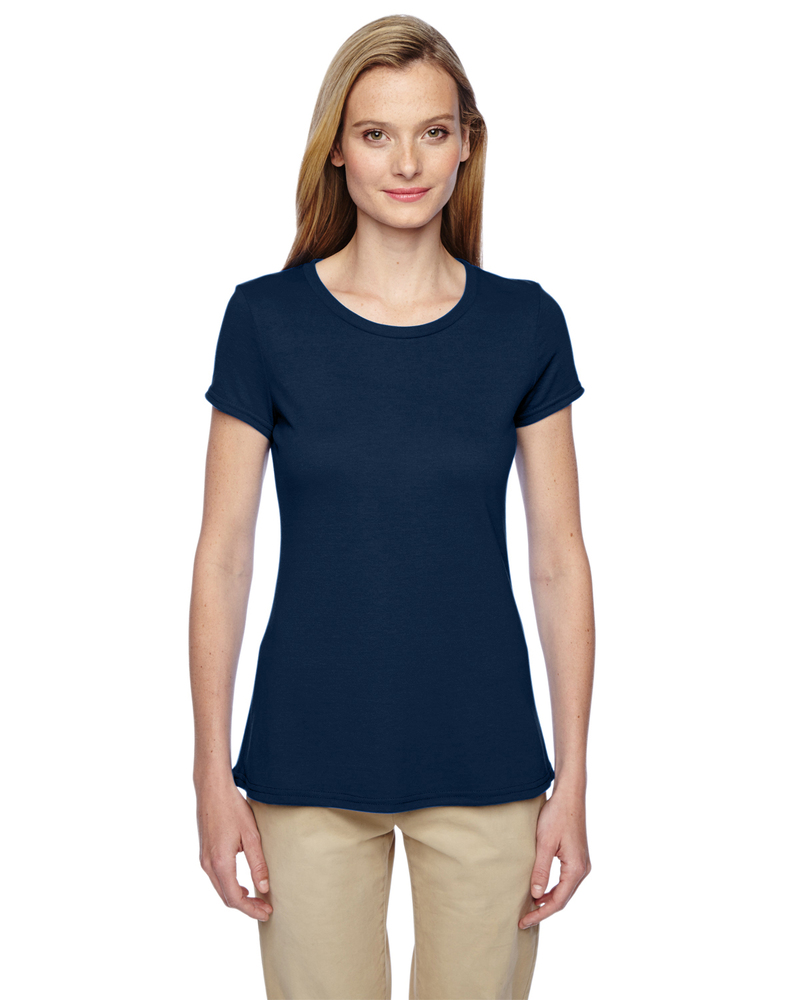 jerzees 21wr ladies' 5.3 oz. dri-power® sport t-shirt Front Fullsize