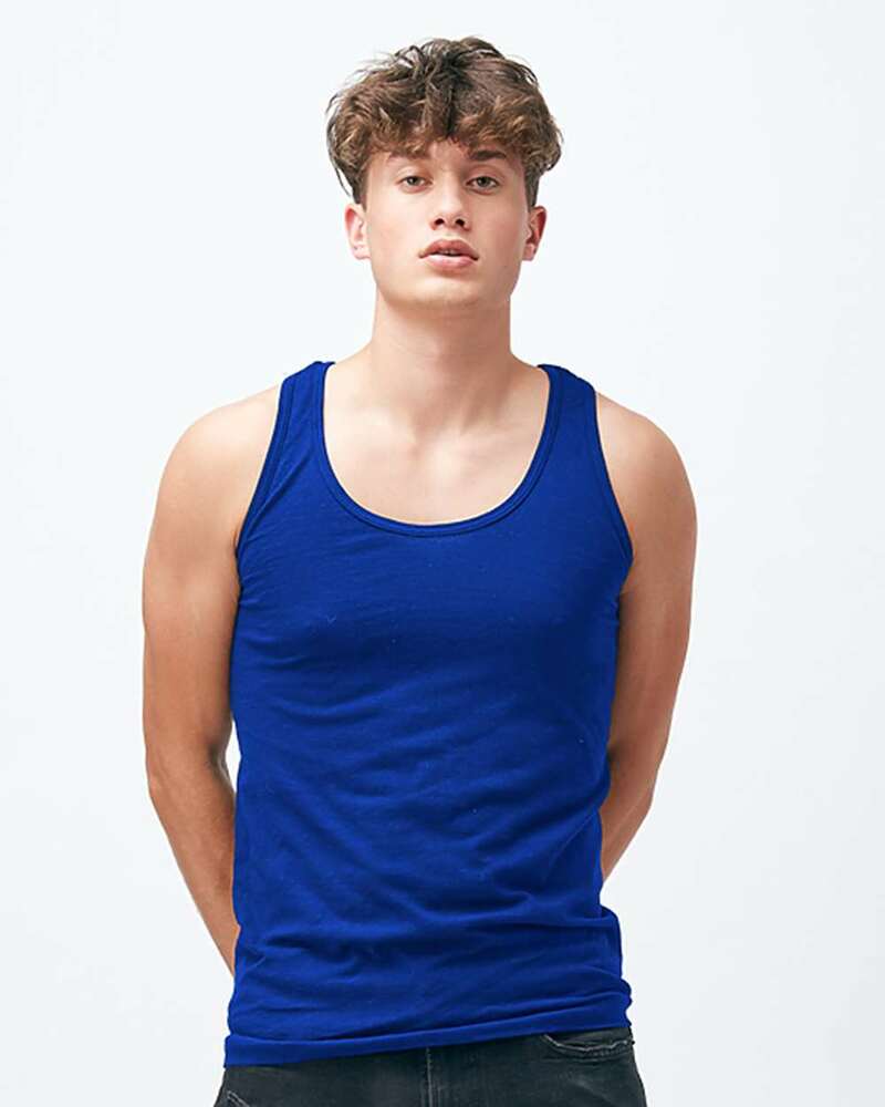 tultex s105tc unisex fine jersey tank Front Fullsize