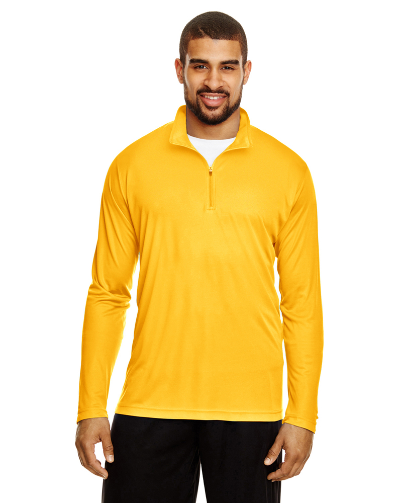 Team 365 TT31 Men's Zone Performance Quarter-Zip Front Fullsize"