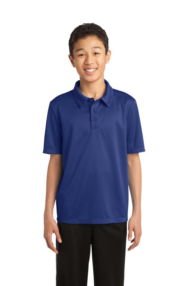 Port Authority Y540 Youth Silk Touch™ Performance Polo Front Fullsize"