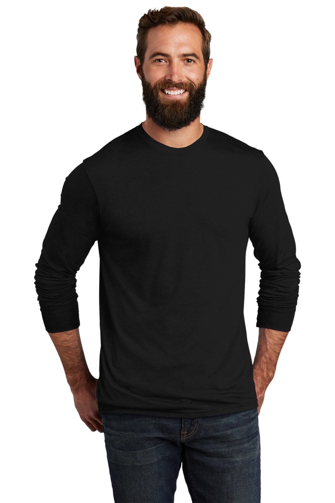 allmade al6004 unisex tri-blend long sleeve tee Front Fullsize