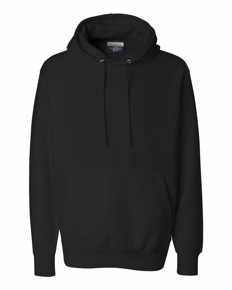 weatherproof 7700 cross weave™ hooded sweatshirt Front Fullsize
