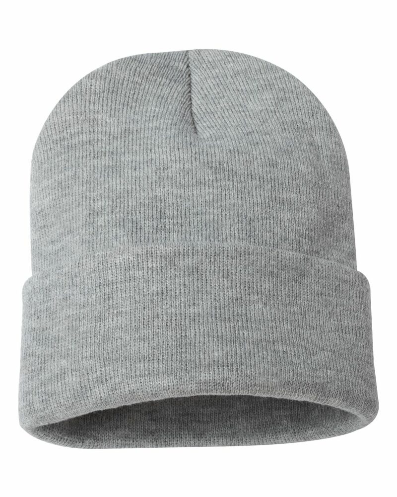 Sportsman SP12T 12" Solid Cuffed Beanie Front Fullsize"