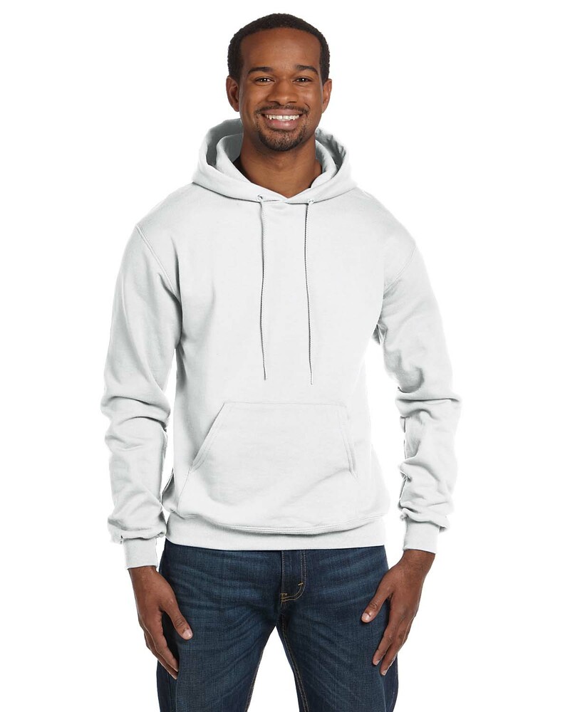 Champion S700 Adult Powerblend® Pullover Hooded Sweatshirt Front Fullsize"