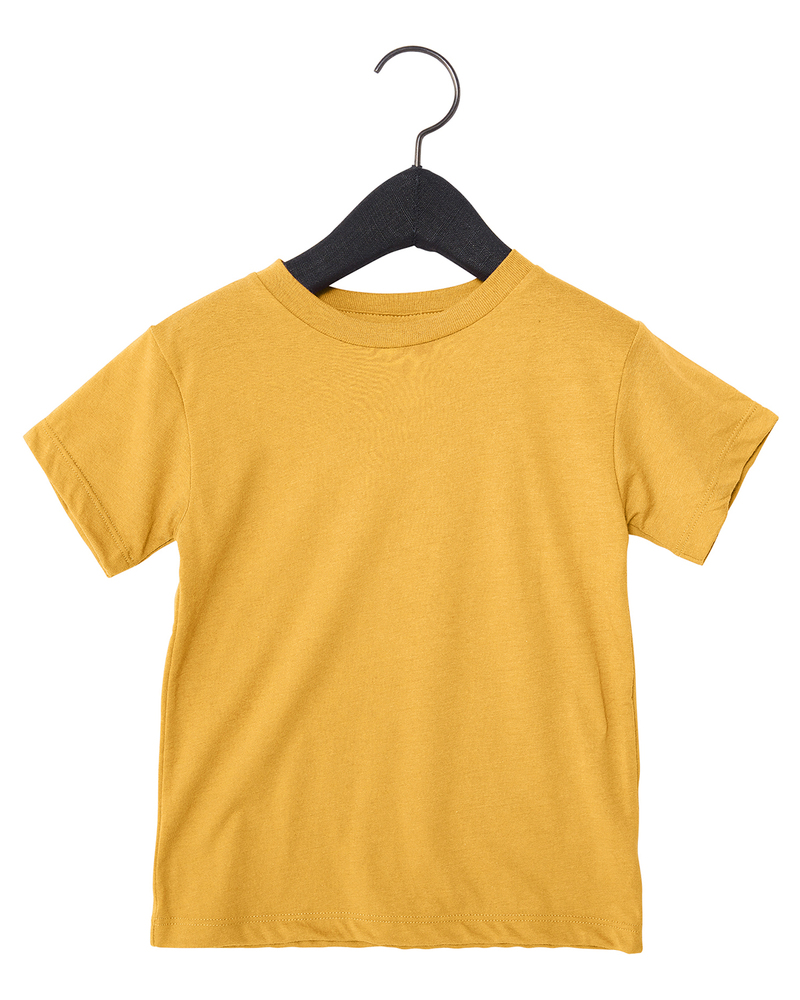 Bella + Canvas 3001T Toddler Jersey Short-Sleeve T-Shirt Front Fullsize"