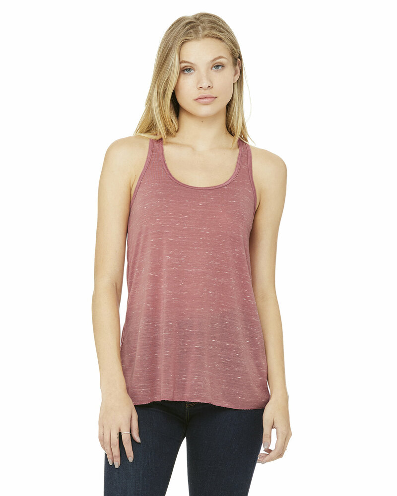 Bella + Canvas B8800 Ladies' Flowy Racerback Tank Front Fullsize"