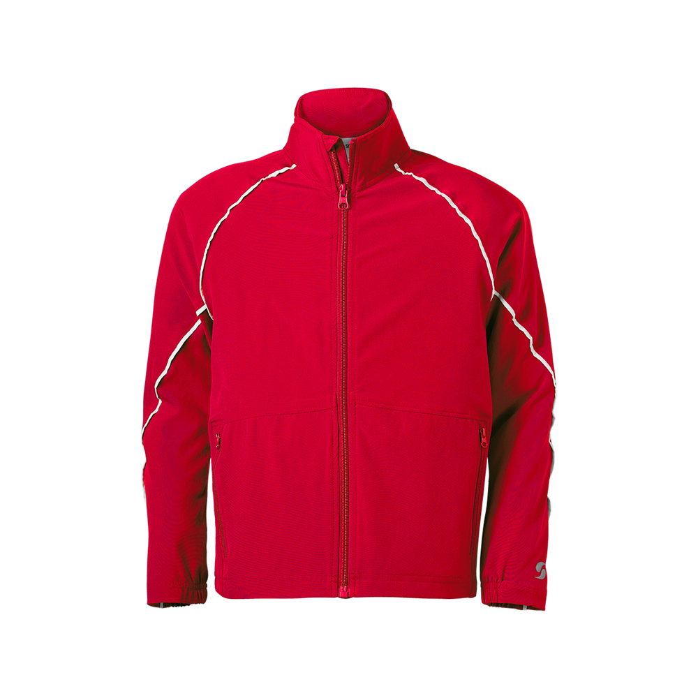 soffe 1026y youth game time warm up jacket Front Fullsize