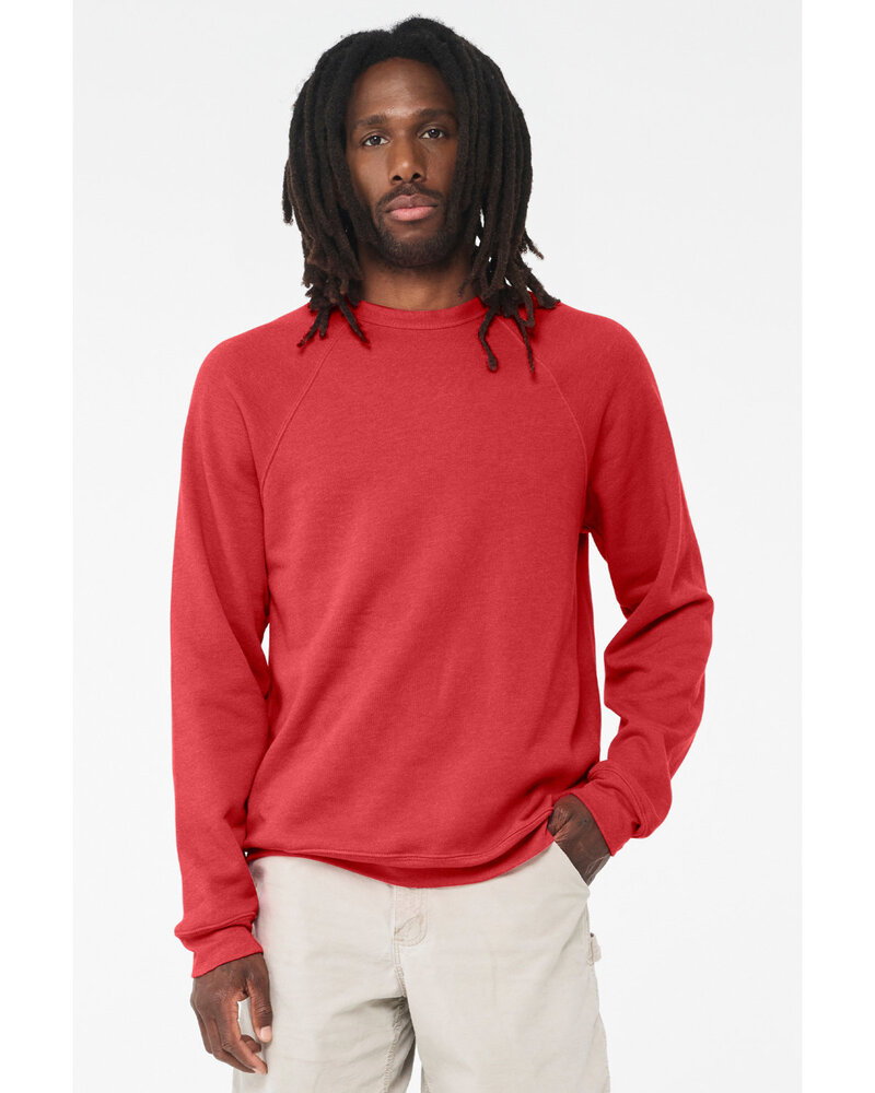 Bella + Canvas 3901 Unisex Sponge Fleece Crewneck Sweatshirt Front Fullsize"