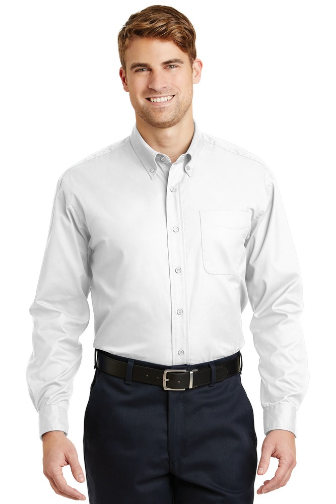 cornerstone sp17 long sleeve superpro ™ twill shirt Front Fullsize