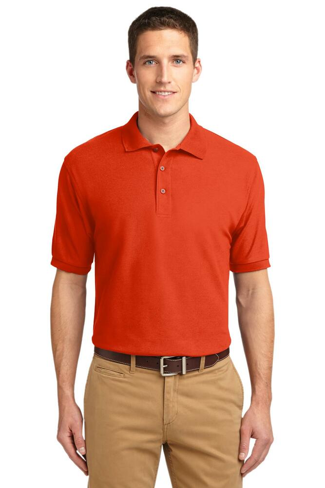 Port Authority K500 Silk Touch™ Polo Front Fullsize"