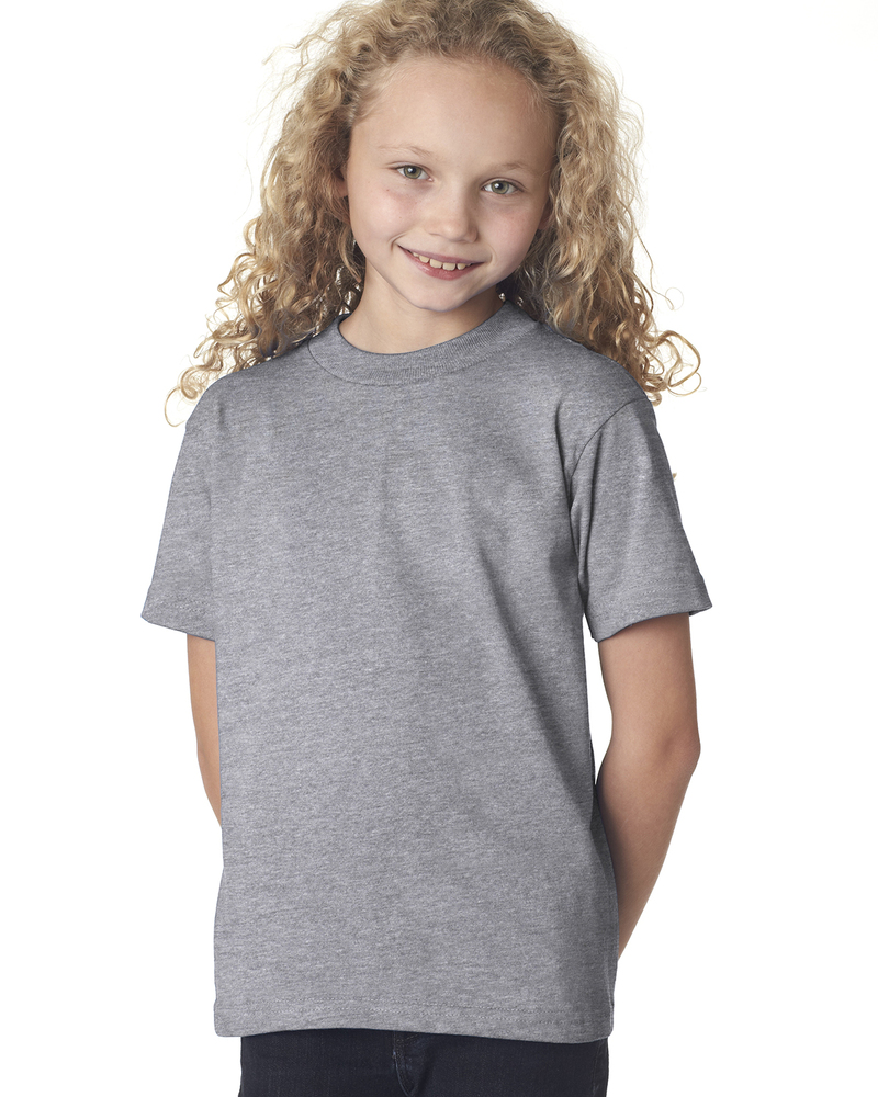 Bayside BA4100 Youth 6.1 oz., 100 % Cotton T-Shirt Front Fullsize"