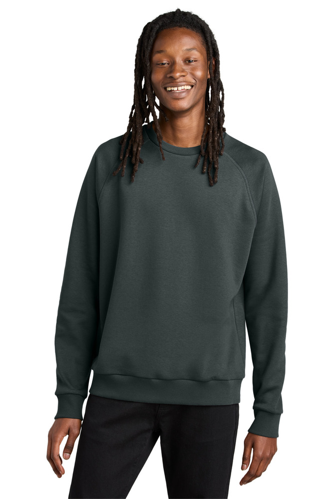 Allmade AL5004 Unisex Organic CVC Fleece Crewneck Sweatshirt Front Fullsize"
