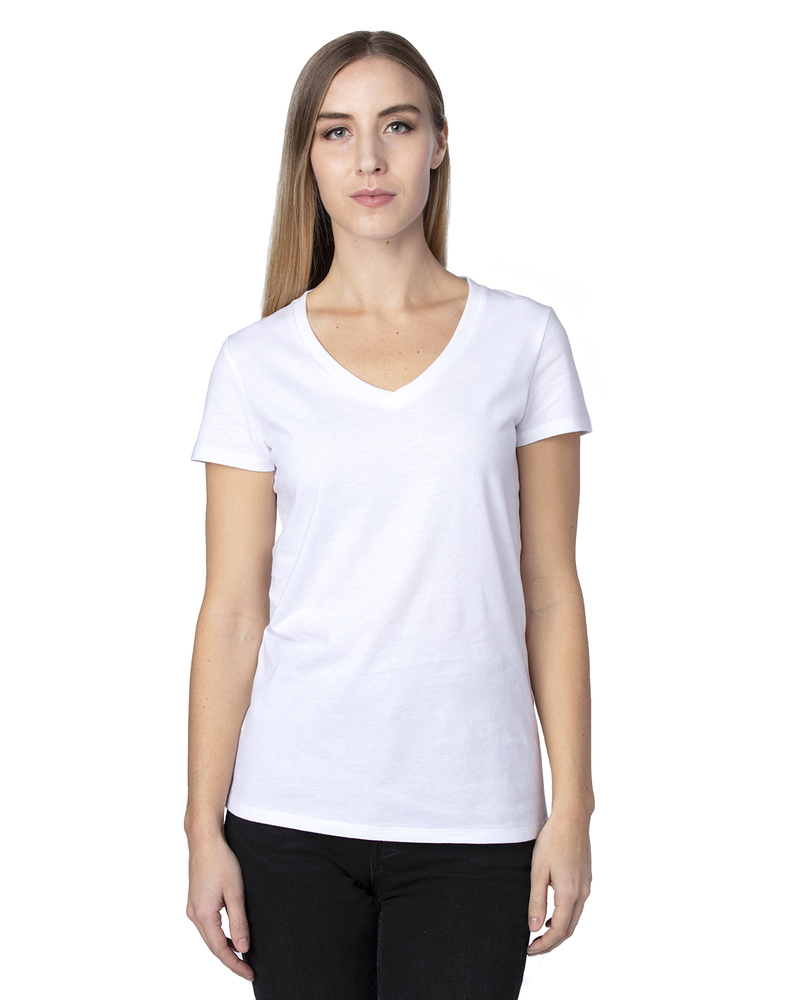 threadfast apparel 200rv ladies' ultimate v-neck t-shirt Front Fullsize