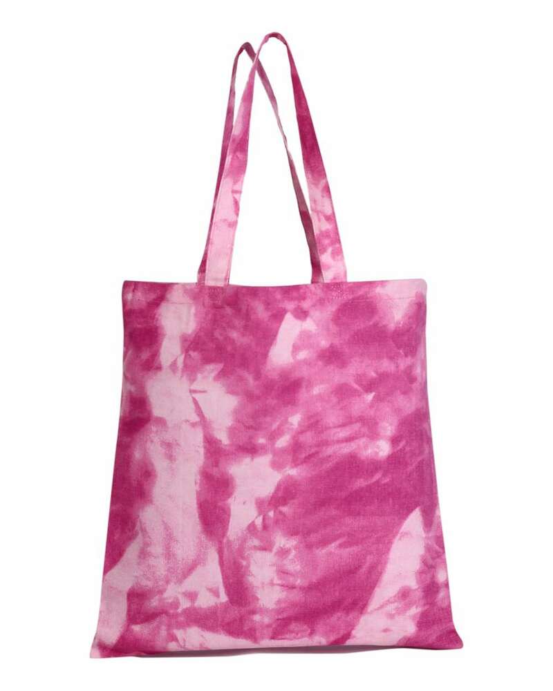 q-tees td800 tie-dyed canvas bag Front Fullsize