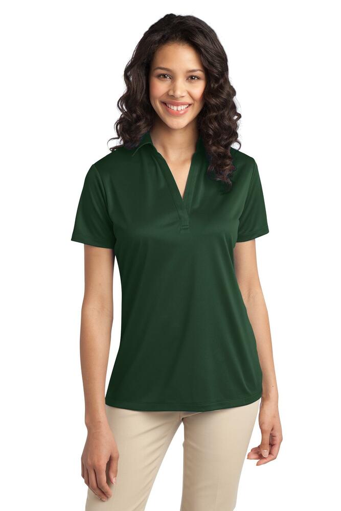 Port Authority L540 Ladies Silk Touch™ Performance Polo Front Fullsize"