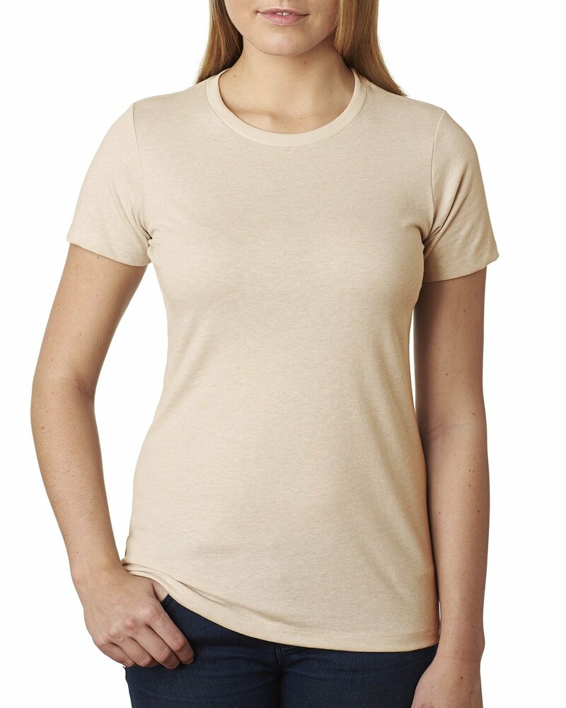 next level 6610 women's cvc t-shirt Front Fullsize