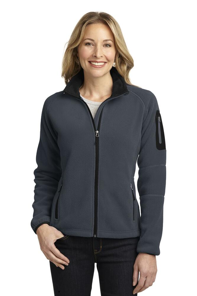port authority l229 ladies enhanced value fleece full-zip jacket Front Fullsize