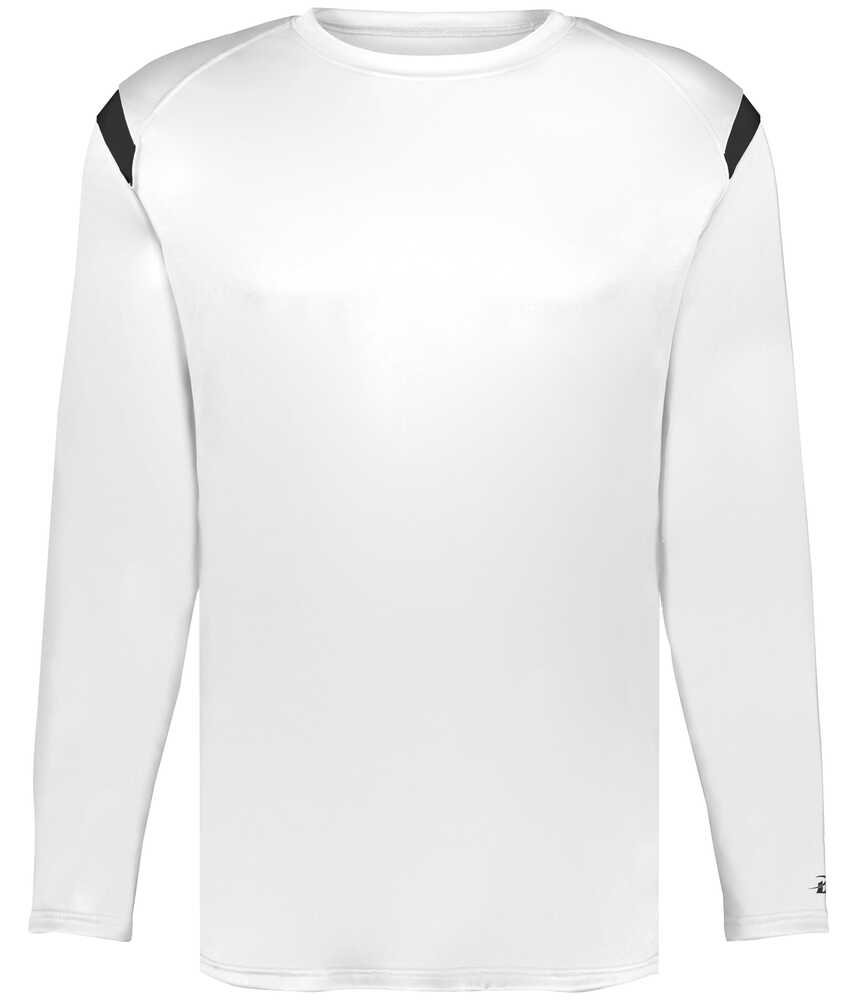 Badger Sport 425500 ON THE RISE LONG SLEEVE TEE Front Fullsize"