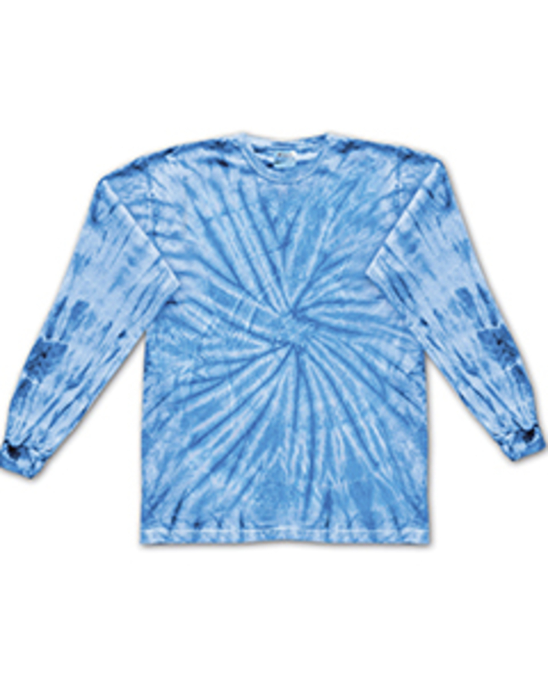 Tie-Dye CD2000Y Youth Long-Sleeve Tee Front Fullsize"