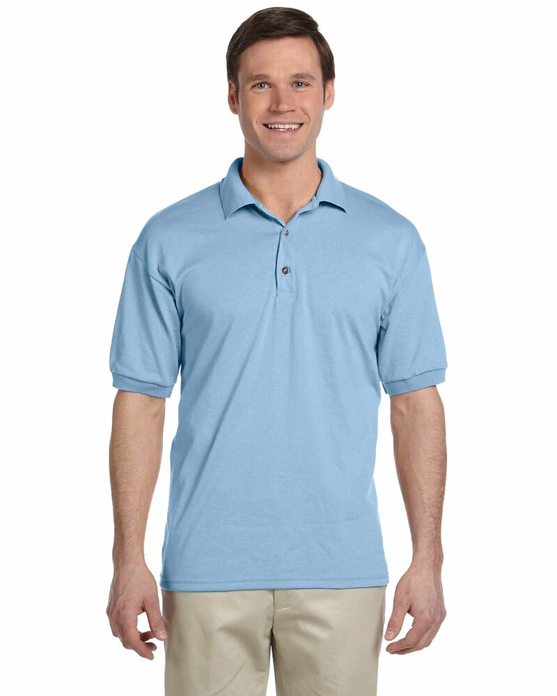 Gildan G880 Adult 6 oz. 50/50 Jersey Polo Front Fullsize"