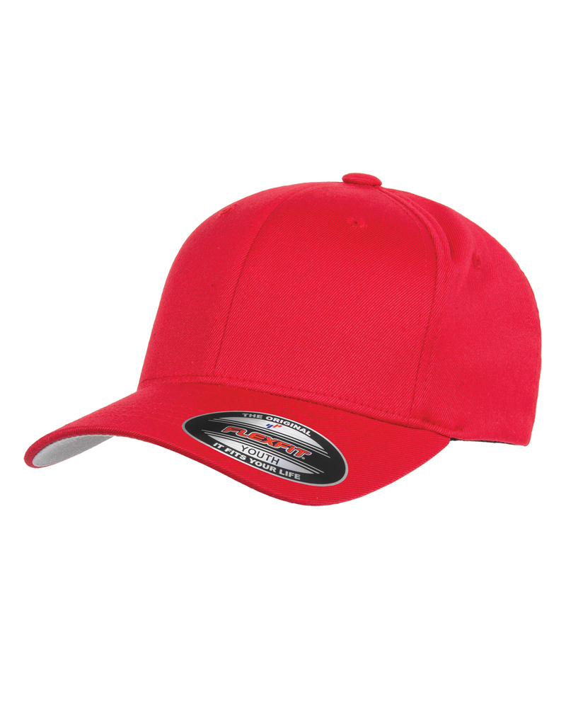 Flexfit 6277Y Youth Wooly 6-Panel Cap Front Fullsize"