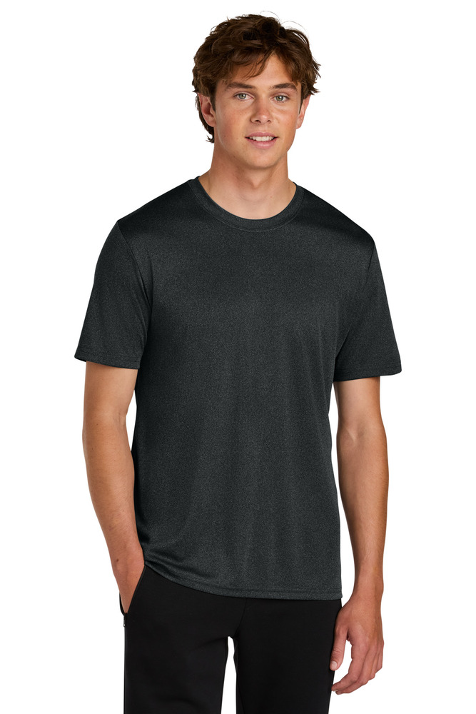 Port & Company PC390 Port & Co ™ Heather Performance Tee Front Fullsize"
