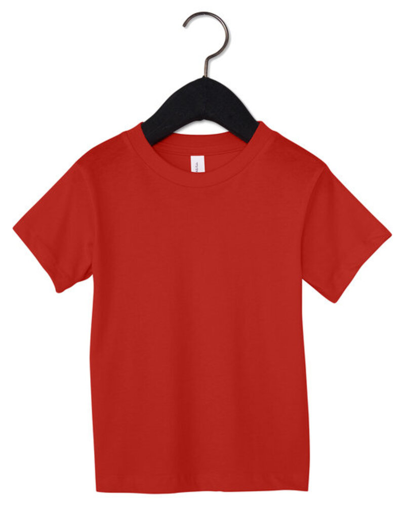 Bella + Canvas 3001T Toddler Jersey Short-Sleeve T-Shirt Front Fullsize"
