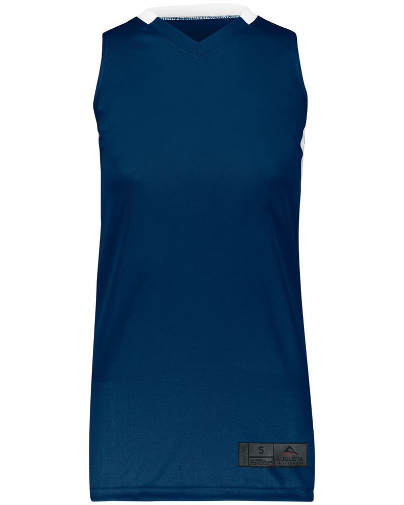 Augusta Sportswear 1732 Ladies Step-Back Basketball Jersey Front Fullsize"