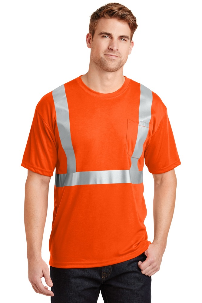 CornerStone CS401 ANSI 107 Class 2 Safety T-Shirt Front Fullsize"