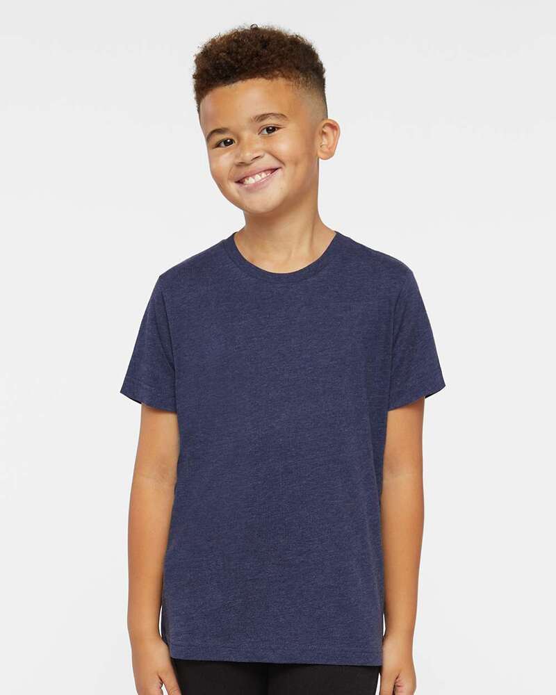 LAT 6101 Youth Fine Jersey T Shirt Front Fullsize"
