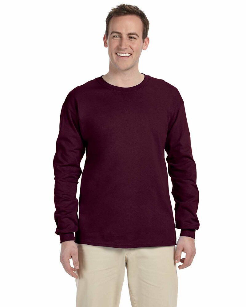 Gildan G240 100% Cotton Long Sleeve T-Shirt Front Fullsize"
