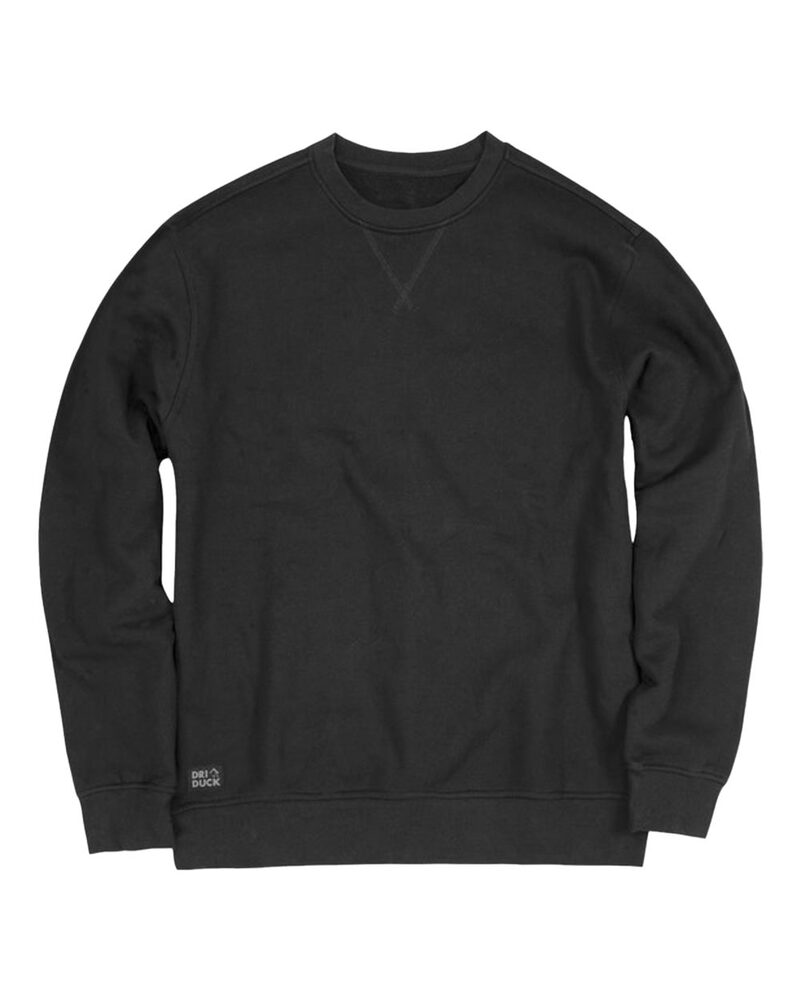 Dri Duck 7202 Men's Granite Crewneck Pullover Front Fullsize"