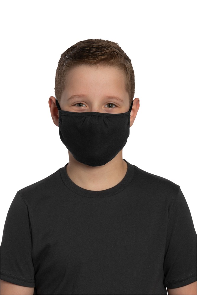 District YDTMSK02 Youth V.I.T. ™ Shaped Face Mask 5 pack (100 packs = 1 Case) Front Fullsize"