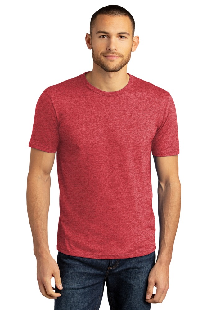 District DM130DTG Perfect Tri ® DTG Tee Front Fullsize"